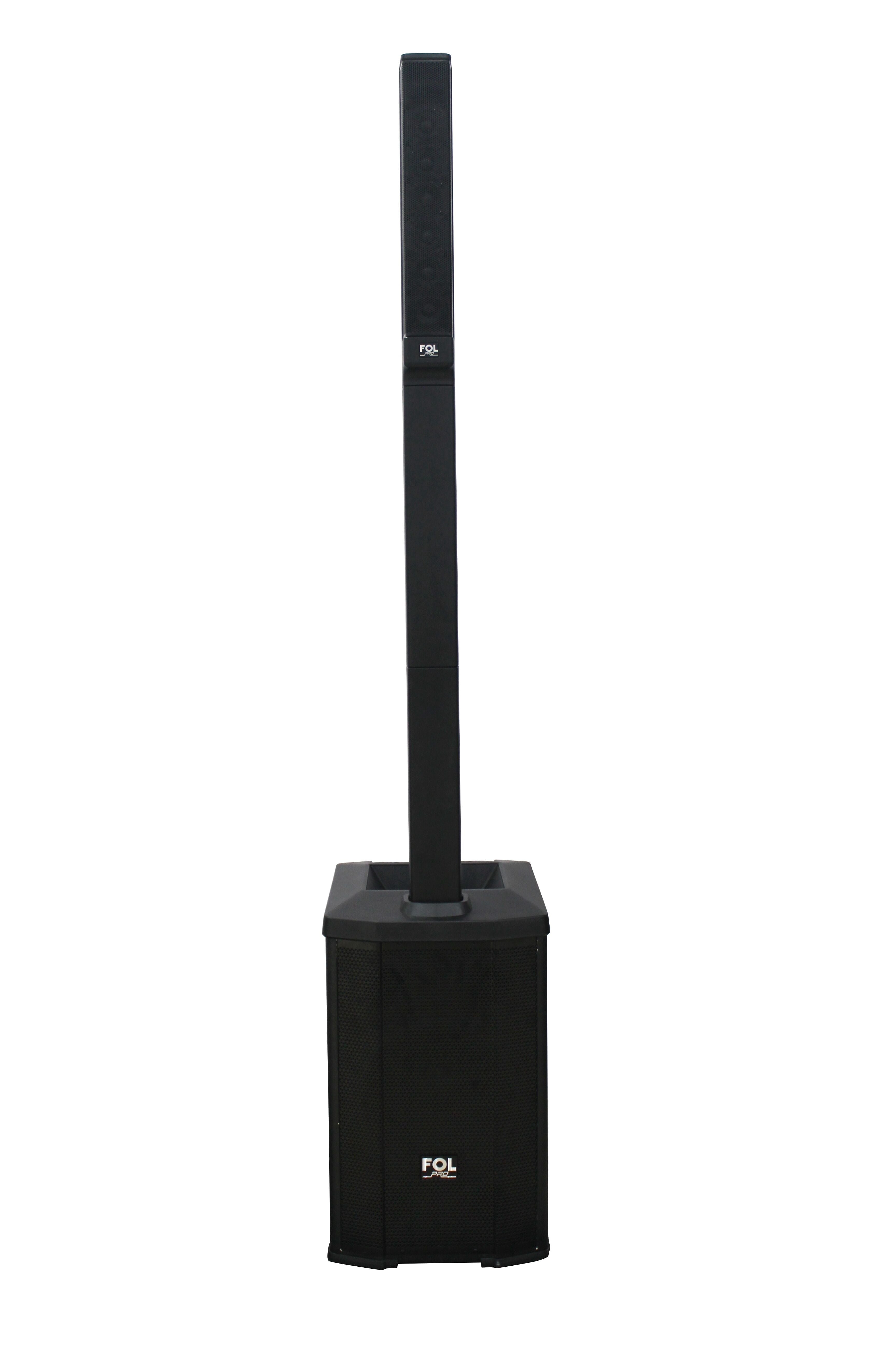 FOL FS-T900 Professional Home Audio Party Speaker with 12" Subwoofer, TWS, Guitar and Mic Inputs