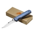 thumbnail image 1 of Ozark Trail 7 inch Folding Knife with 3" D2 Blade and 4" Aluminum Handle,Reversible Belt Clip, 1 of 16