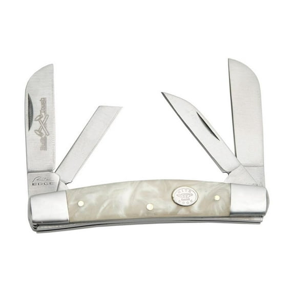 Rite Edge Pearl Congress Knife, White