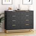 thumbnail image 1 of FOLDLIFE Bedroom Dresser with 8 Drawers, Wooden Dresser for Entryway, Wide Storage Cabinet for Living Room, White, 1 of 7