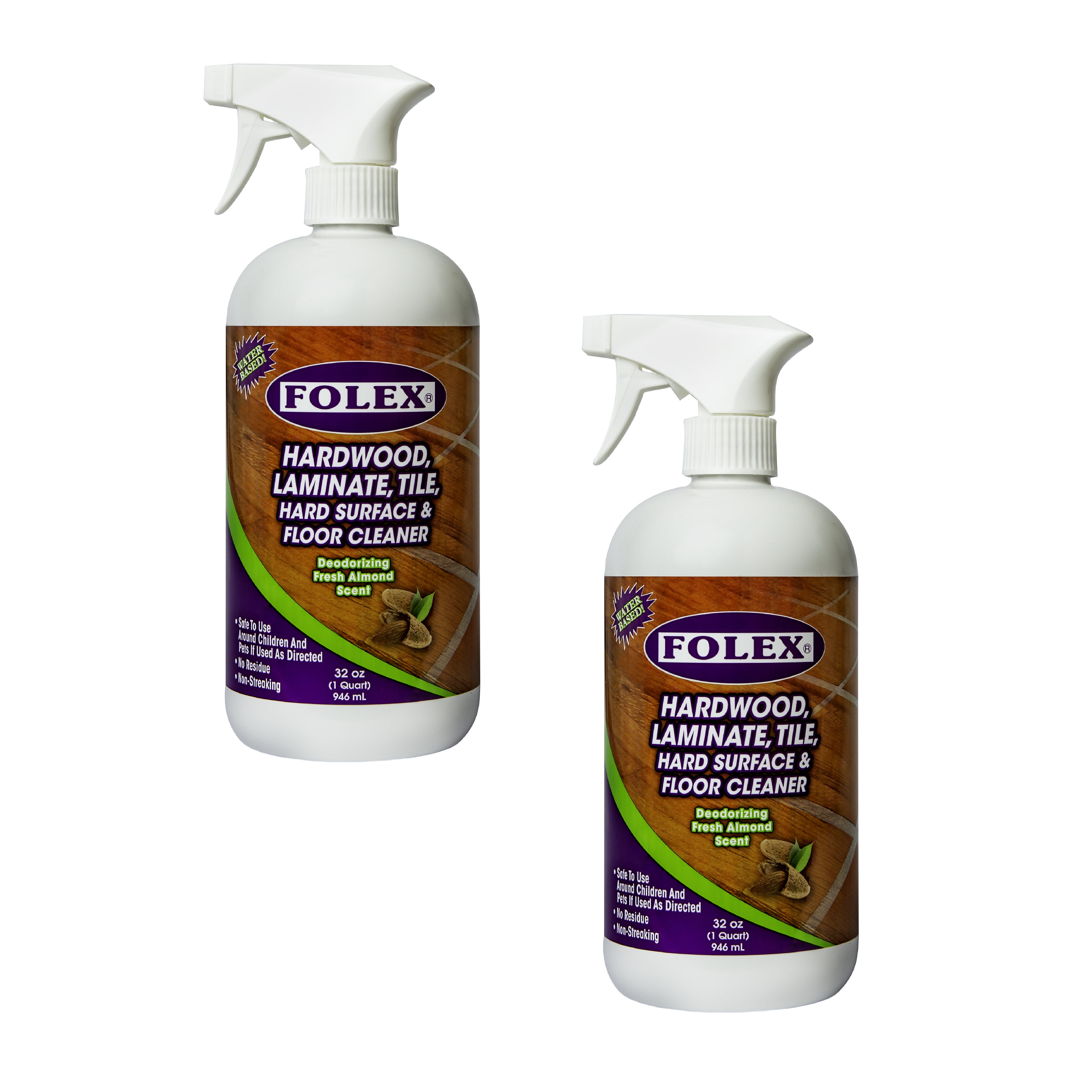 FOLEX Hardwood, Laminate, Tile, Hard Surface & Floor Cleaner, 32oz
