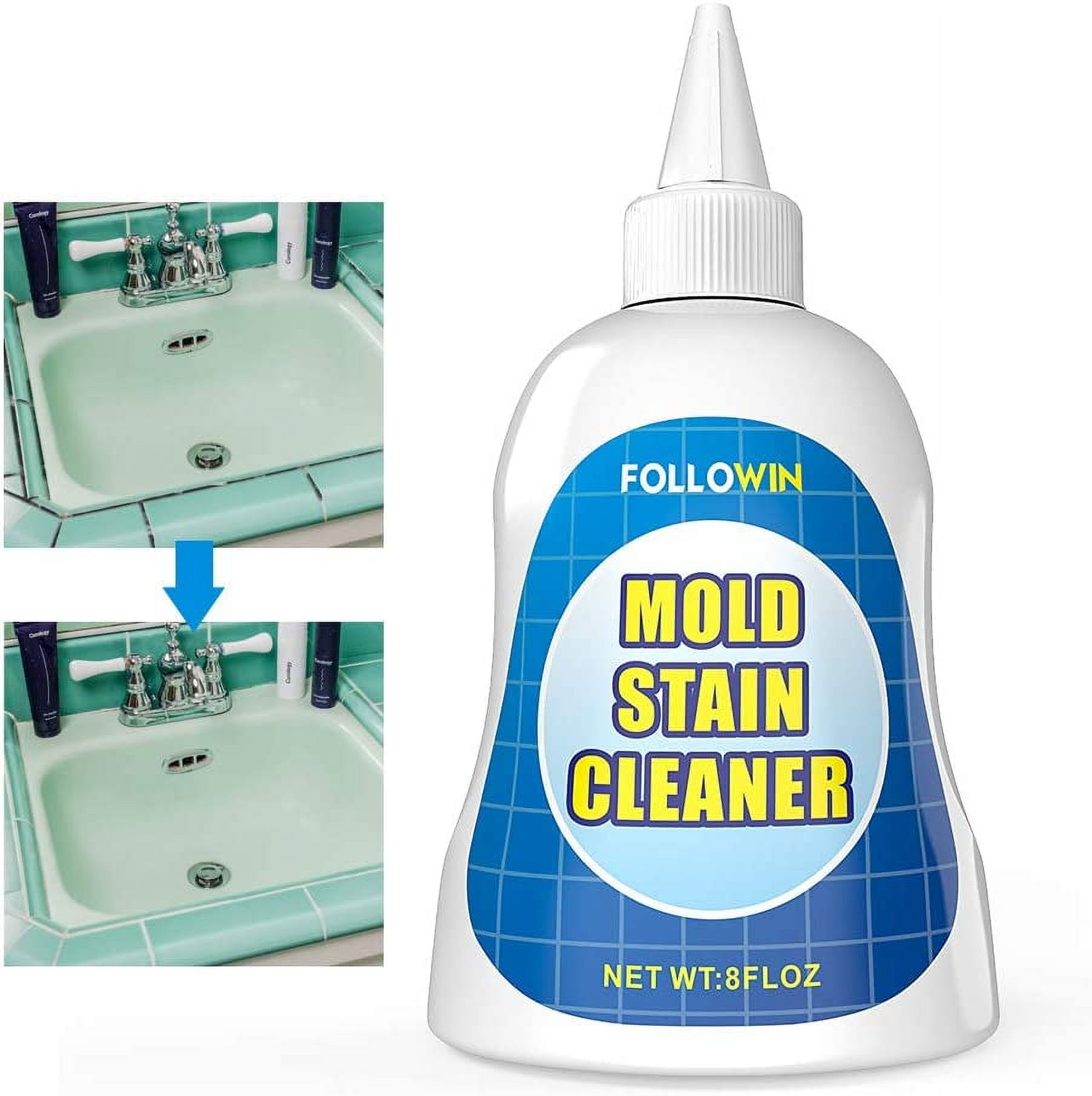 Silicone & Tile Stain Cleaner Gel, Deep Down Clean Household