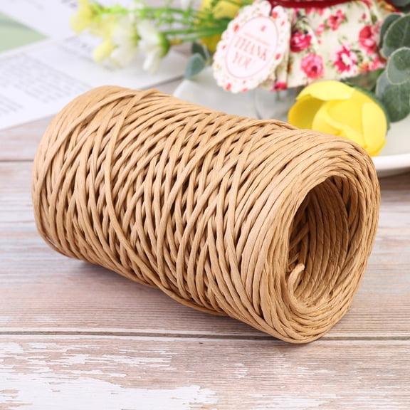 FOLOYORI 1 Roll Floral Bind Wire Craft Enthusiasts Natural Romantic Style Gardening Winding