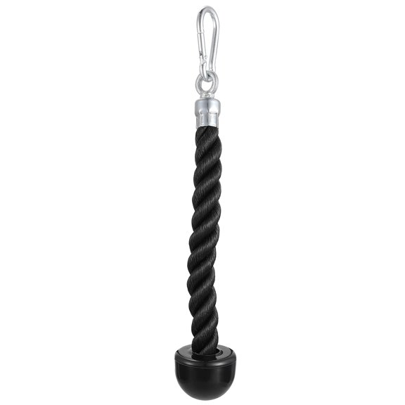 FOLOYORI 1 Set Tricep Attachment Nylon Black Grip Improvement For Fitness Equipment