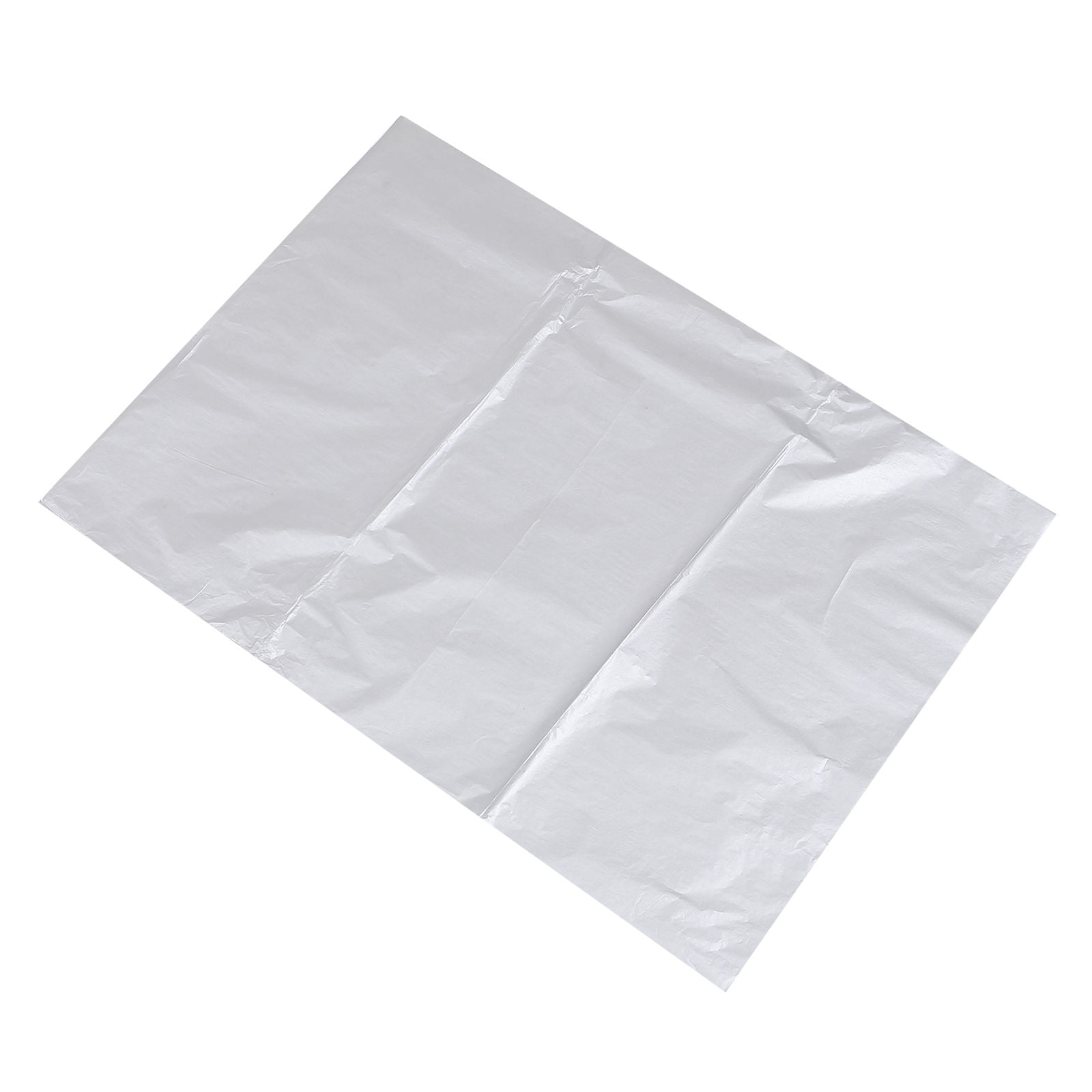 FOLOYORI 100Pcs Decorative Craft Paper for Wedding Shower Wrapping Silver Paper Fashionable