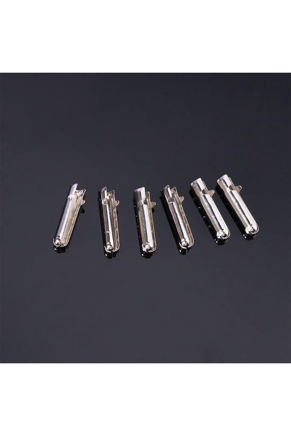 100Pcs Metal Shoe Lace End Caps Replacement Tips for Sneakers Boots and Shoes