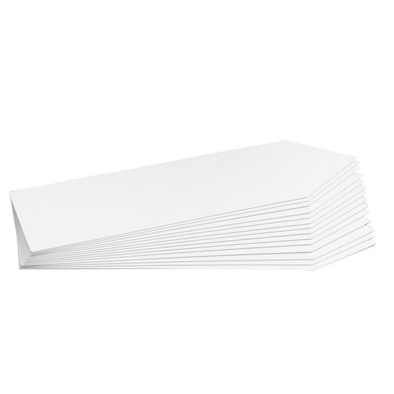 FOLOYORI 100Pcs Rectangular PVC Garden Plant Labels for Gardening Durable and