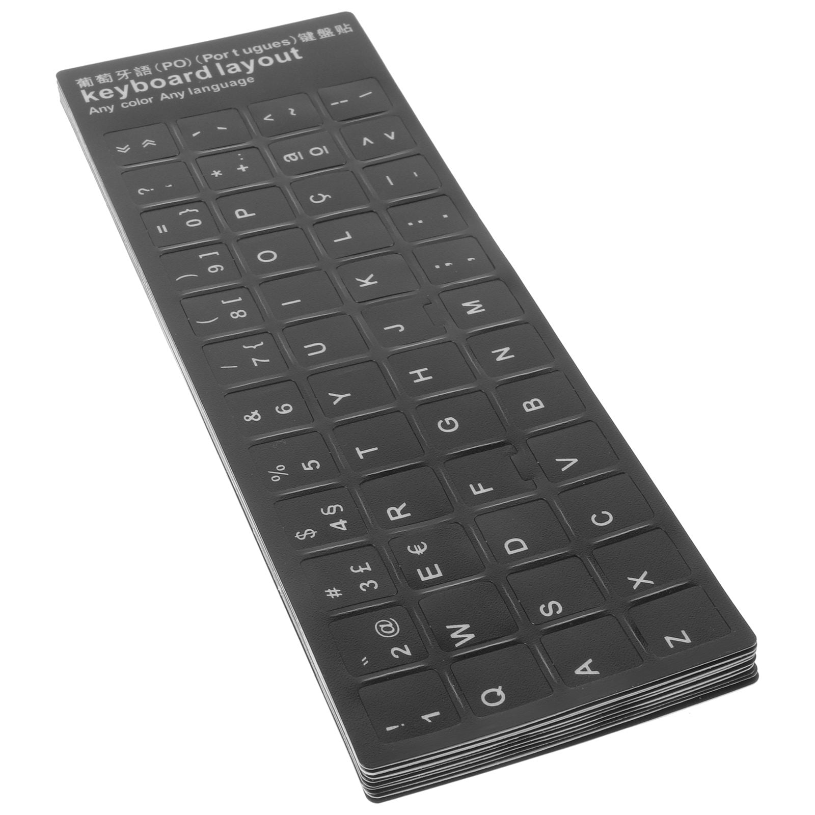 FOLOYORI 10Pcs Rectangular PVC Keyboard Stickers For Laptop Keyboard ...