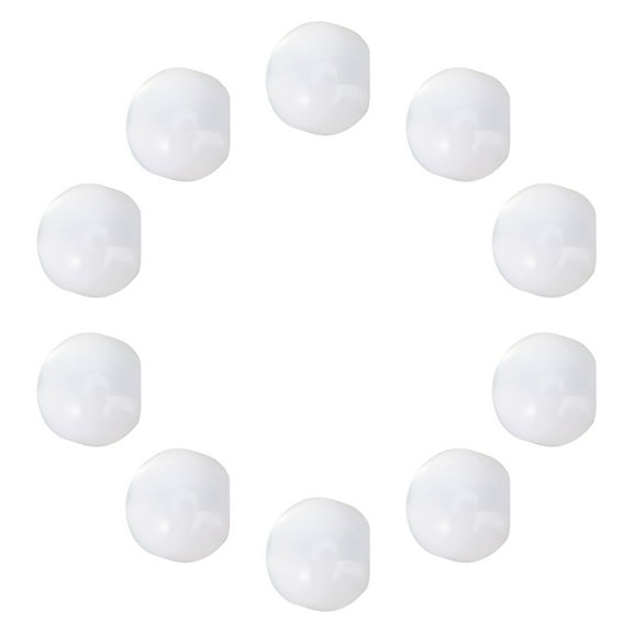 FOLOYORI 10Pcs Sewing Crafts Replacement Button in White Resin for Shirts