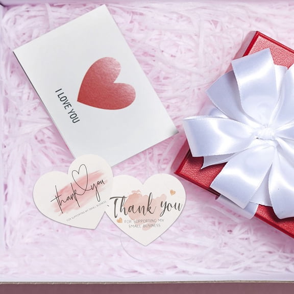 FOLOYORI 150Pcs Expressing Gratitude Coated Paper Thank You Cards Perfect for Baby Shower and Family Gatherings