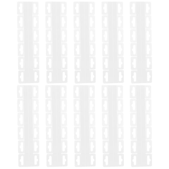 FOLOYORI 150Pcs PVC Self Adhesive Tabs for Retail and Home Use