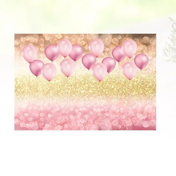FOLOYORI Balloon Photography Backdrop Cloth for Photo Shoots, Video Recording, Party Decor, and Background