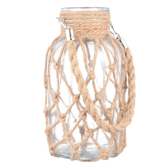 FOLOYORI 1Pack Desk Planter Square Glass Vase for Living Room