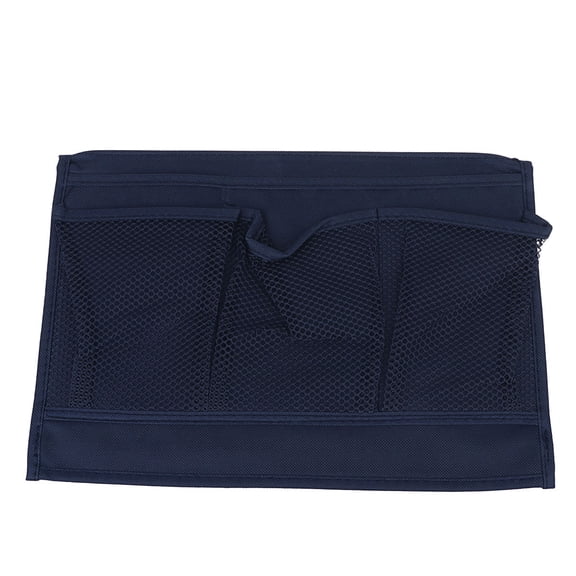 FOLOYORI Navy Storage Bag Hanging Pouch for Bedside Sofa and Door Organization