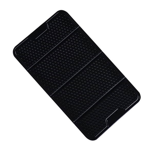 FOLOYORI 1Pack Phone Pad for Car Non Slip Function for Mobile Phone Black Pu Material Stand