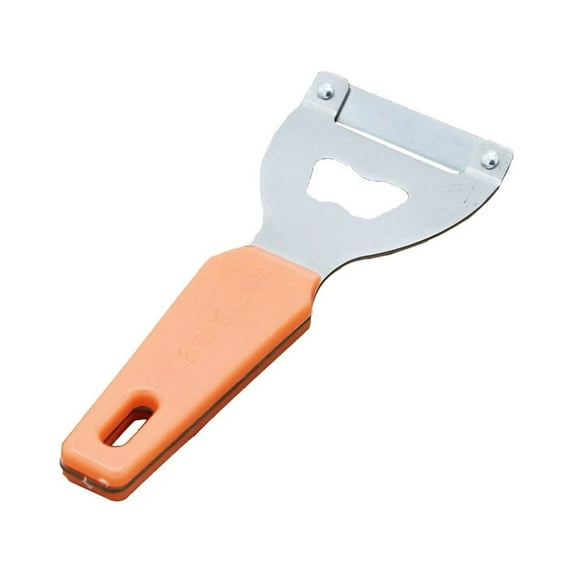 FOLOYORI 1Pack Sugarcane Peeler for Fast Peeling Stainless Steel Kitchen Gadget 5.9 x 2.4 x 0.4in