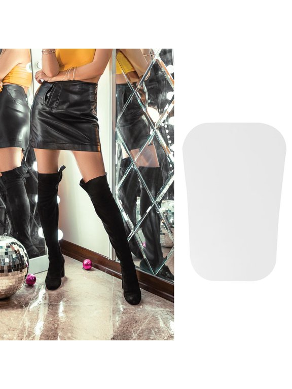 Plastic Boot Shaper White Support for Tall Boots Crease Prevention 1Pc