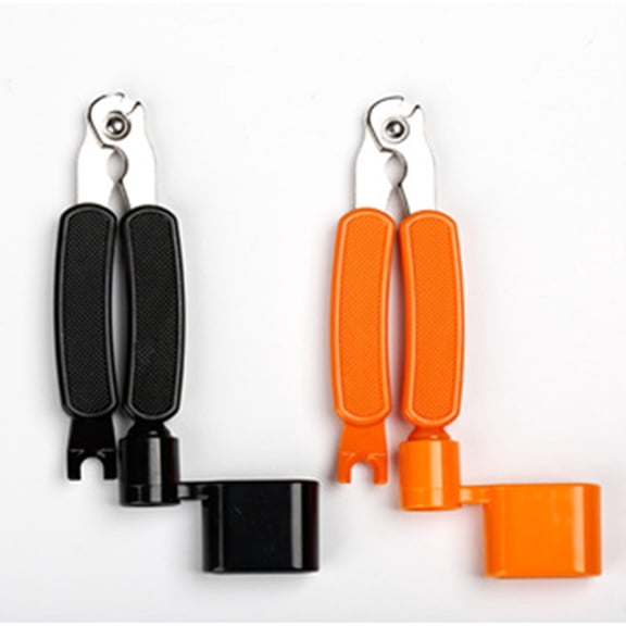FOLOYORI Multi Functional Orange Guitar Peg Winder and Bridge Pin Puller for ng Instruments