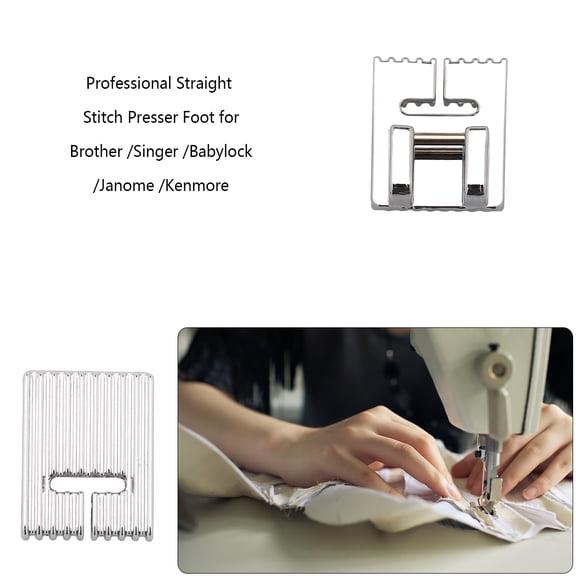 FOLOYORI Gathering Presser Foot for Sewing Machines, 1 Piece, Simple Design for Various Sewing Projects