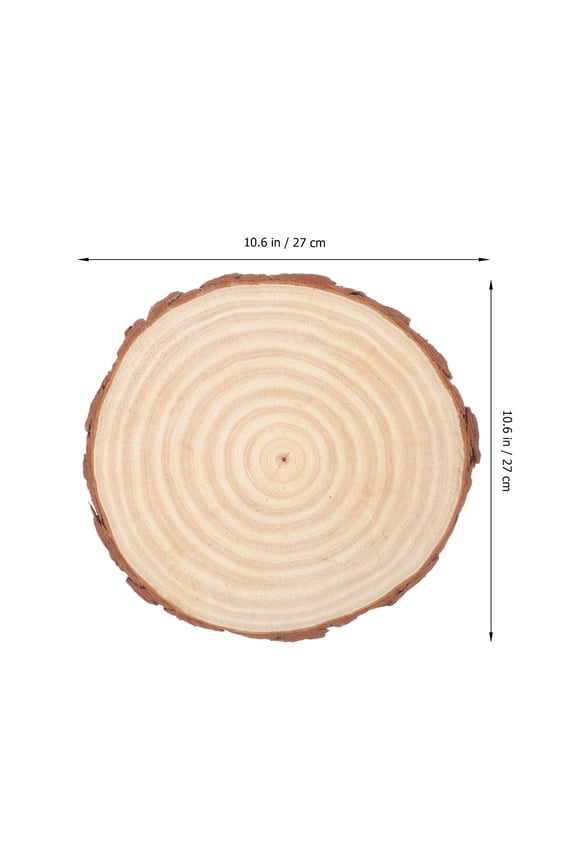 Wood Craft Circles Paulownia Wood 1Pack