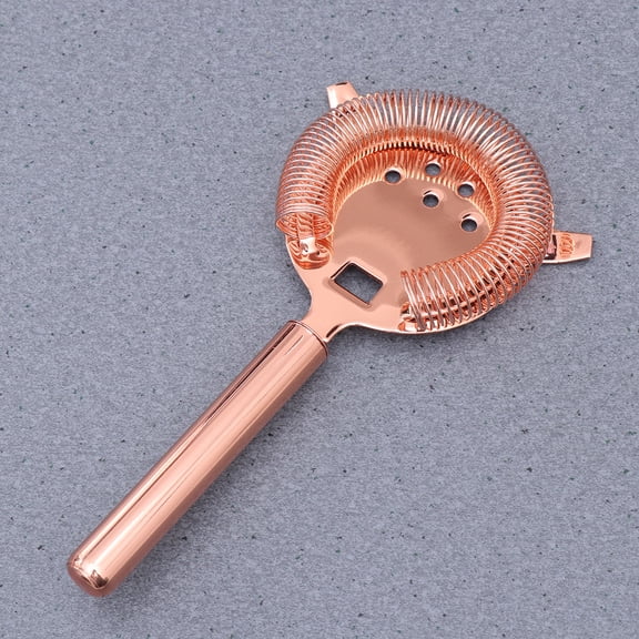 FOLOYORI 1Set Cocktail Strainer Stainless Steel Filter Ice Separate Fruit Pulp for Bartending Tools Home Bar Use