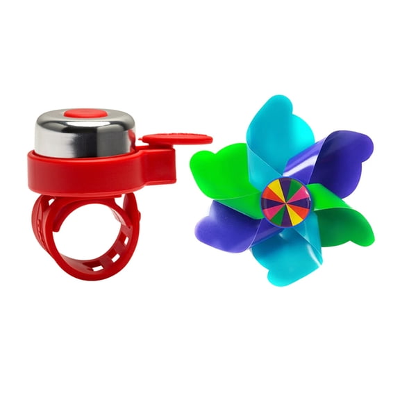 FOLOYORI 1Set Cycling Accessories Bike Decoration Set for Children Bicycles 16.5x7.9in