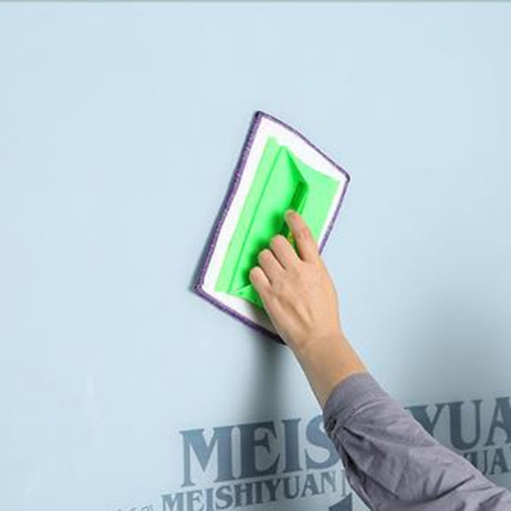 FOLOYORI 1Set Glass Wiper Sponge Squeegee Microfiber Plastic Slim Profile for Household Windows and Vehicle Glass