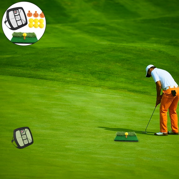 FOLOYORI 1Set Golf Equipment for Indoor and Outdoor Practice 71X71X50CM