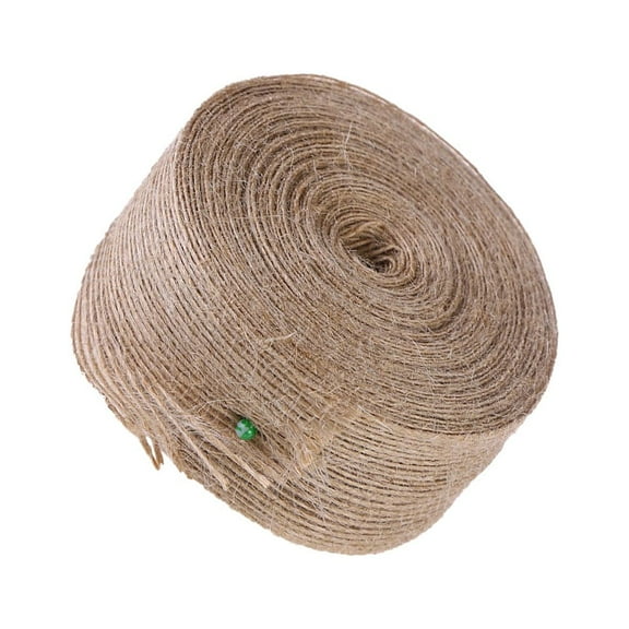 FOLOYORI 1Set Jute Rope Weaving Webbing Braided Jute Cord for Creative Uses