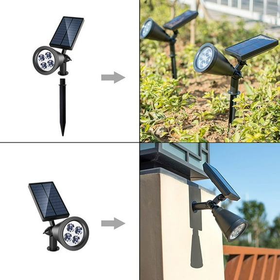 FOLOYORI 1Set Landscape Spotlights 8-10 Hours Working Time for Continuous Nighttime Illumination