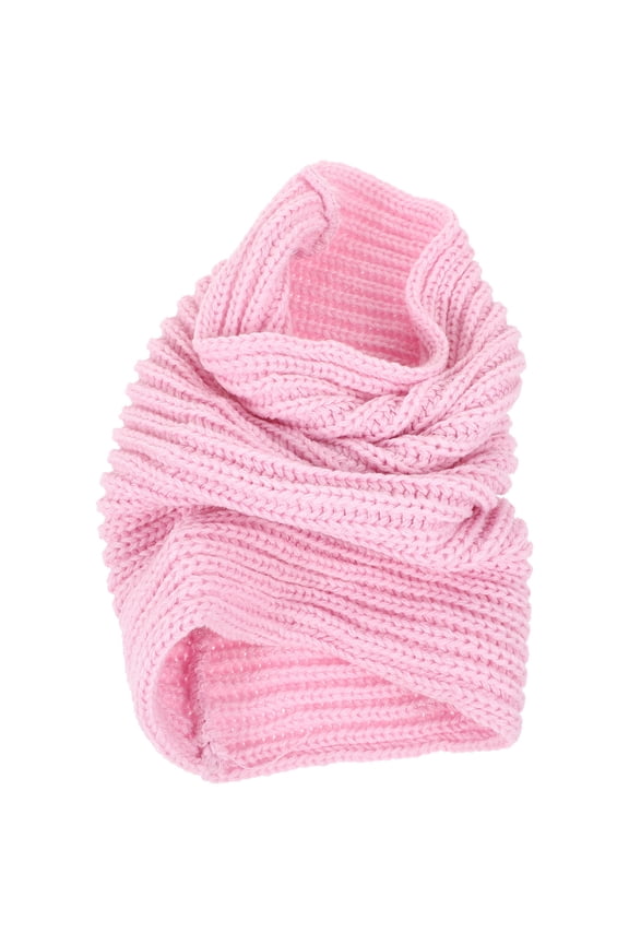 Knit Loop Pink Woolen Yarn 1Set 11.8x20.5x0.4in