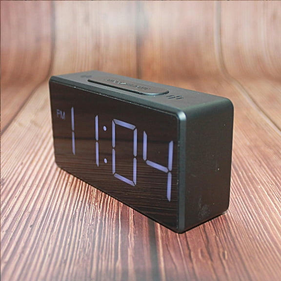 FOLOYORI 1Set Small Digital Clock with Measurement for General Users