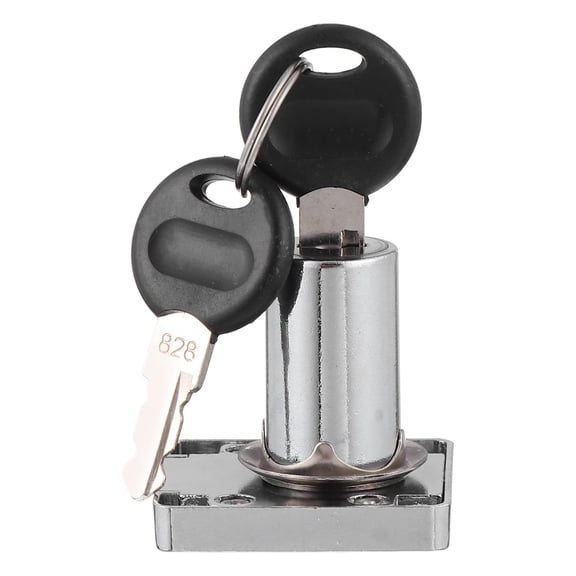 FOLOYORI Durable Plated Silver Drawer Lock for Home Mailbox and Metal Cabinets 1Set