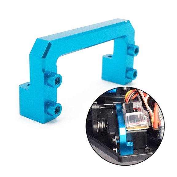 FOLOYORI 1pc Aluminum Alloy Mount For Crawler Car Blue Accessory For Model Car Upgrades And Enhanced Performance