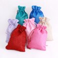 thumbnail image 1 of FOLOYORI 20Pcs Fabric Pouch Bag Cloth Random Color Classic Festival Design 13X18cm, 1 of 8