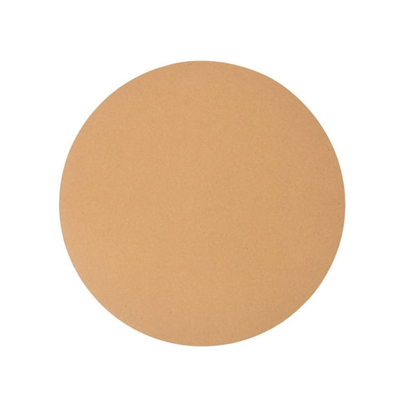 FOLOYORI 20Pcs Round Paper for Crafts Making Smooth Durable Cardboard Sheets Khaki 13x13in