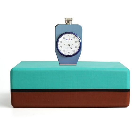 FOLOYORI EVA Yoga Blocks Workout 2Pcs 9.0 x 5.9 x 3.0in