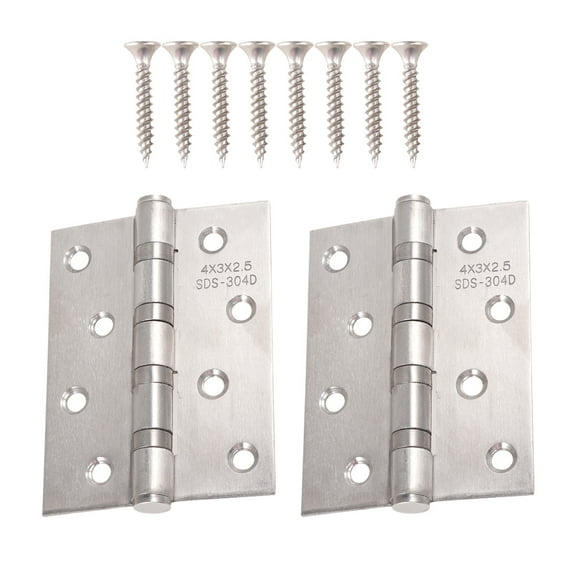 FOLOYORI 2Pcs Marine Grade Steel Hinge for DIY Projects 4 Inches