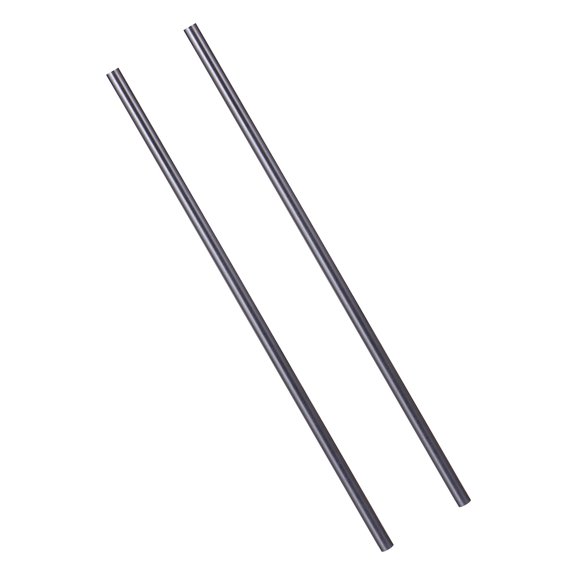 FOLOYORI 2-Pack 11.8 Inch Round Graphite Stir Sticks for Aluminum Refining and Smelting, Tools for Industrial Use