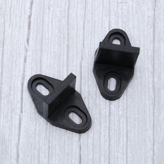 FOLOYORI 2Pcs Width Adjustable Barn Door Floor Guide for Non-Grooved Doors
