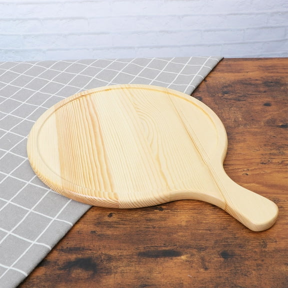 FOLOYORI 39 X 29 X 1 Cm Round Serving Plate Rustic Style For Breads And Pastry
