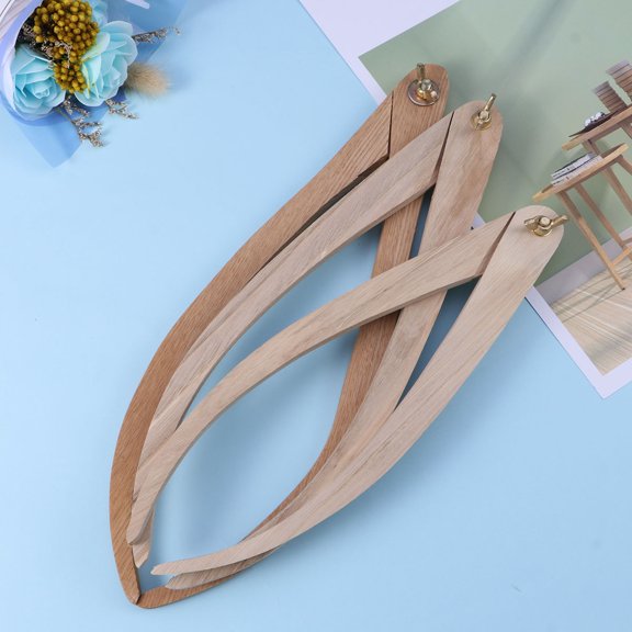 FOLOYORI 3Pcs Caliper Measuring Tool for Ceramics 12 Inch Wood Design Assorted Color Adjustable