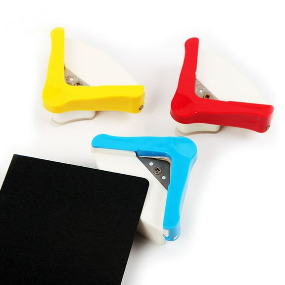 FOLOYORI 3Pcs Metal Corner Rounder Paper Punch for DIY Craft Projects Home Use Office