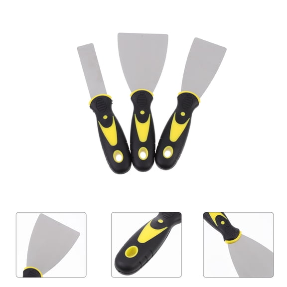 FOLOYORI 3Pcs Portable 3D Printer Scrapper with Rounded Edges for Safe Printing Bed Use