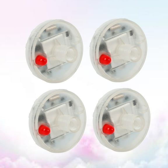 FOLOYORI 4Pcs High Configuration Solar Panels Car Solar Strobe Light