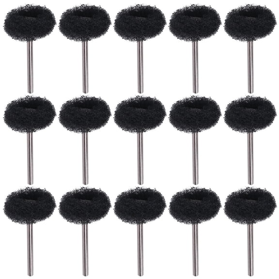 FOLOYORI 50Pcs Double Layer Buffing Pads For Metal Polishing 1.77x0.59in