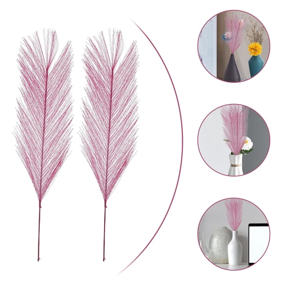 FOLOYORI 50Pcs Imitation Phoenix-Tail Ferns Fake Hanging Ferns For Wedding Festivals