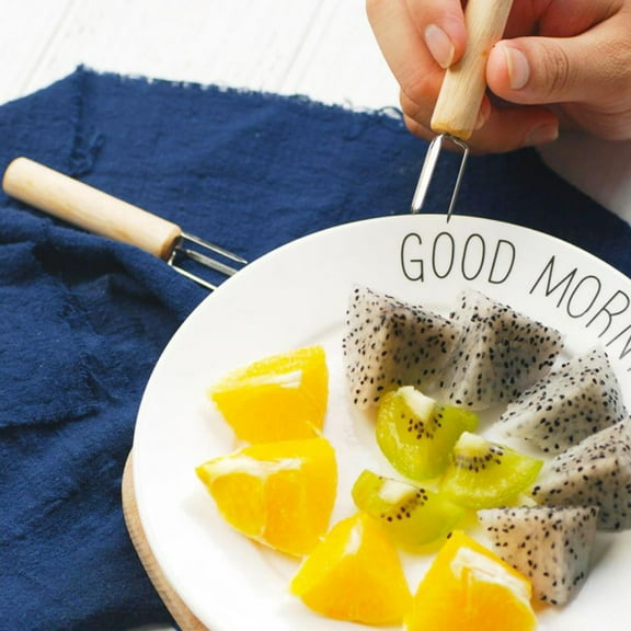 FOLOYORI 5Pcs Corn Forks for Grilling and Barbecue Supplies Stainless Steel