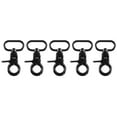 thumbnail image 1 of FOLOYORI 5Pcs Metal Trigger Hook Swivel Clasps Clip Zinc Alloy Oxide Coating 360 Degree Rotation Fabric Accessories, 1 of 8