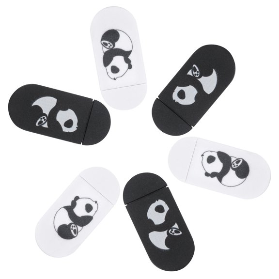 FOLOYORI 6Pcs Webcam Cover for Computers Privacy Protection Anti-Spying Ultra Thin Slide Abs